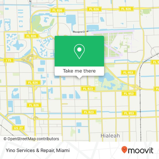 Yino Services & Repair map