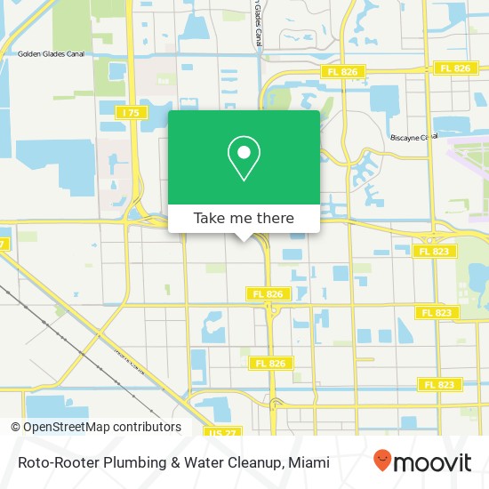 Mapa de Roto-Rooter Plumbing & Water Cleanup