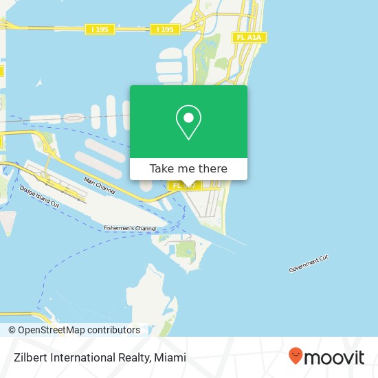 Zilbert International Realty map