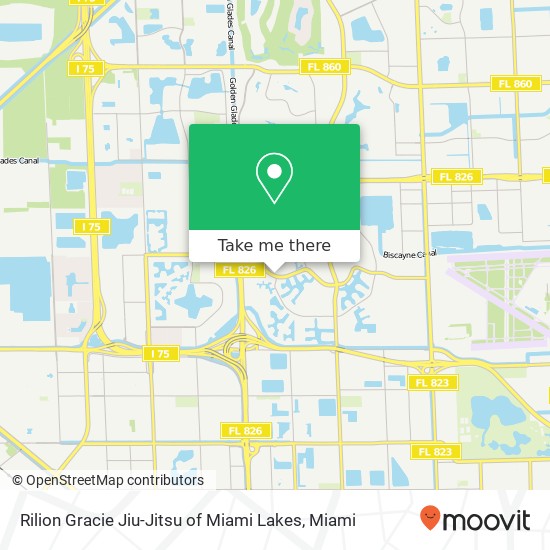 Rilion Gracie Jiu-Jitsu of Miami Lakes map