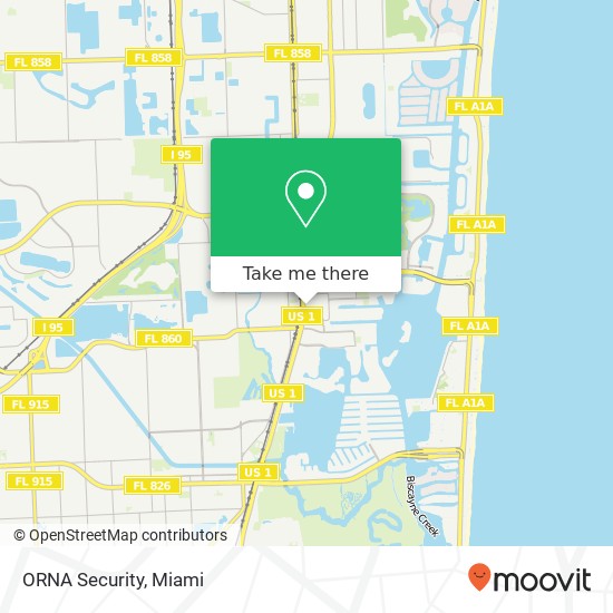 ORNA Security map