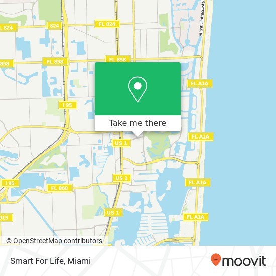 Smart For Life map