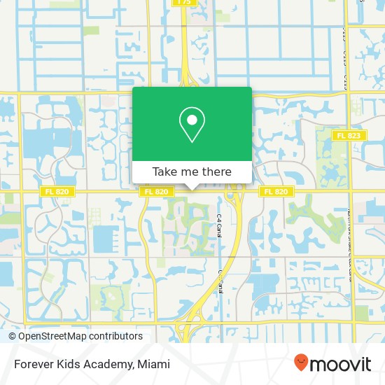 Forever Kids Academy map