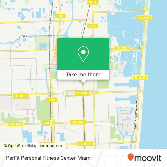 PerFit Personal Fitness Center map