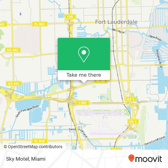 Mapa de Sky Motel
