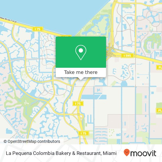 La Pequena Colombia Bakery & Restaurant map