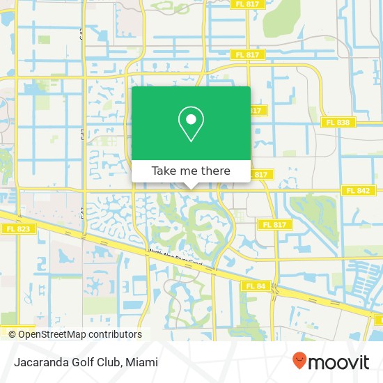 Mapa de Jacaranda Golf Club
