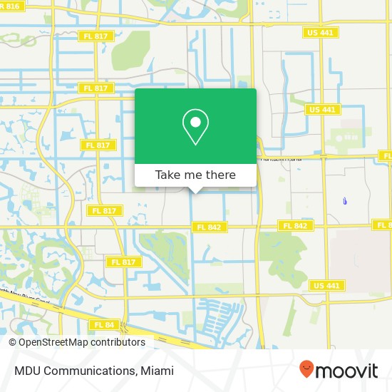 Mapa de MDU Communications