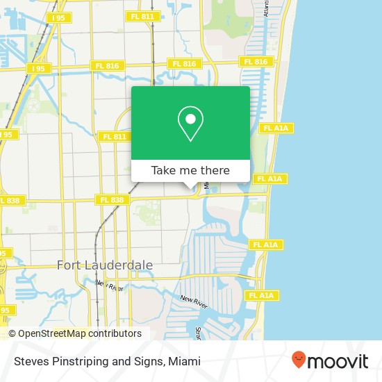 Steves Pinstriping and Signs map