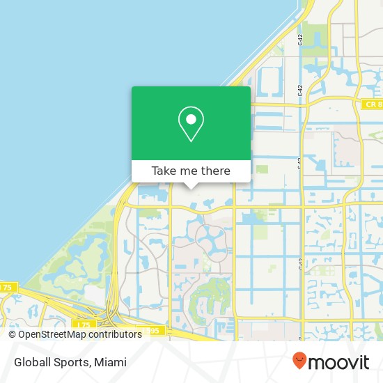 Mapa de Globall Sports