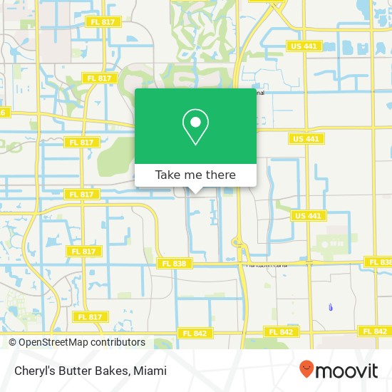 Cheryl's Butter Bakes map