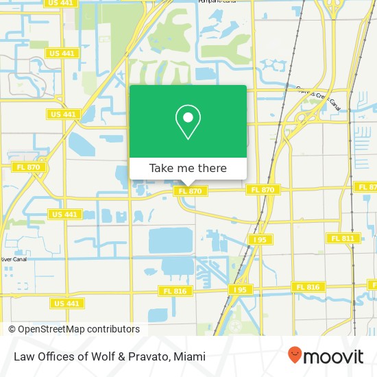 Law Offices of Wolf & Pravato map