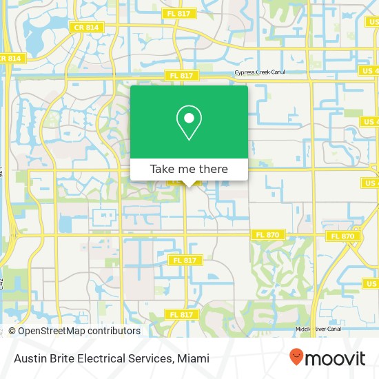 Austin Brite Electrical Services map