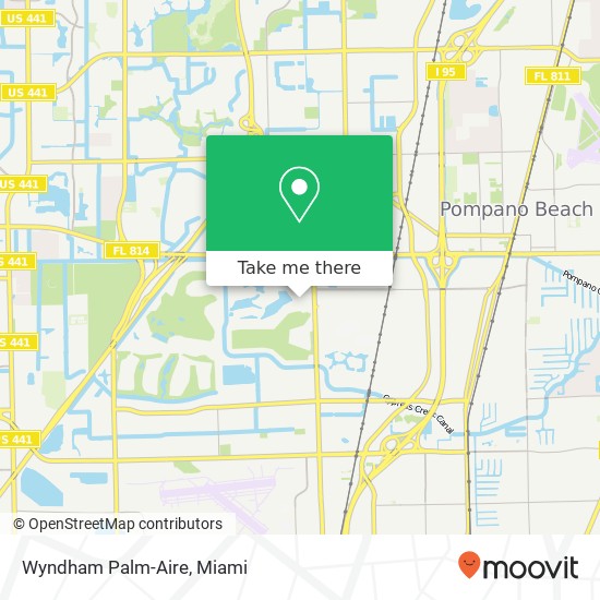 Wyndham Palm-Aire map