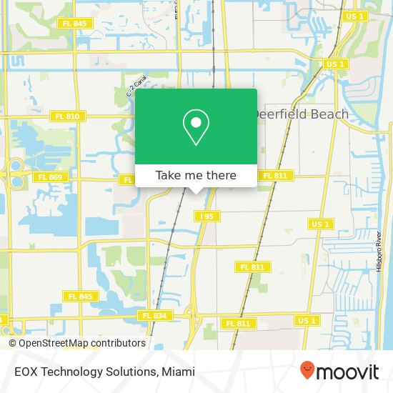 EOX Technology Solutions map
