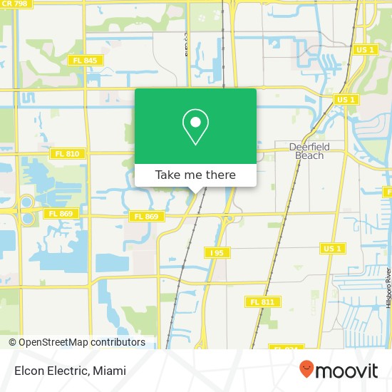 Elcon Electric map