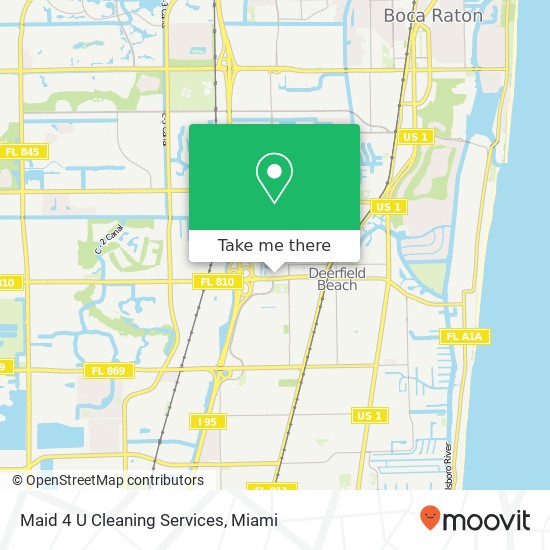 Maid 4 U Cleaning Services map