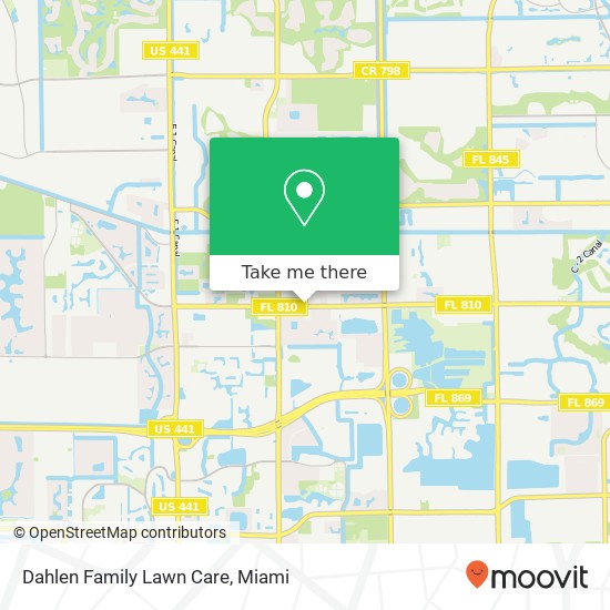 Mapa de Dahlen Family Lawn Care