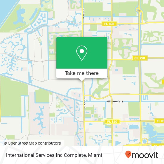 International Services Inc Complete map