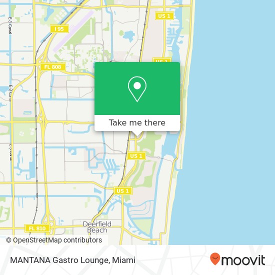 MANTANA Gastro Lounge map