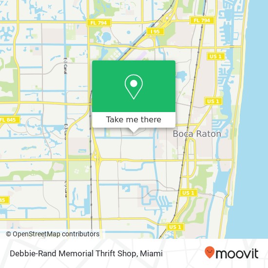 Debbie-Rand Memorial Thrift Shop map