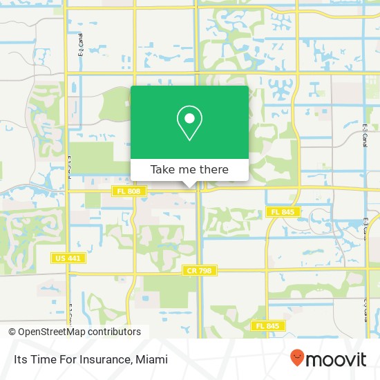 Mapa de Its Time For Insurance