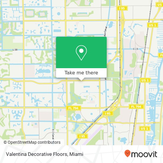 Valentina Decorative Floors map