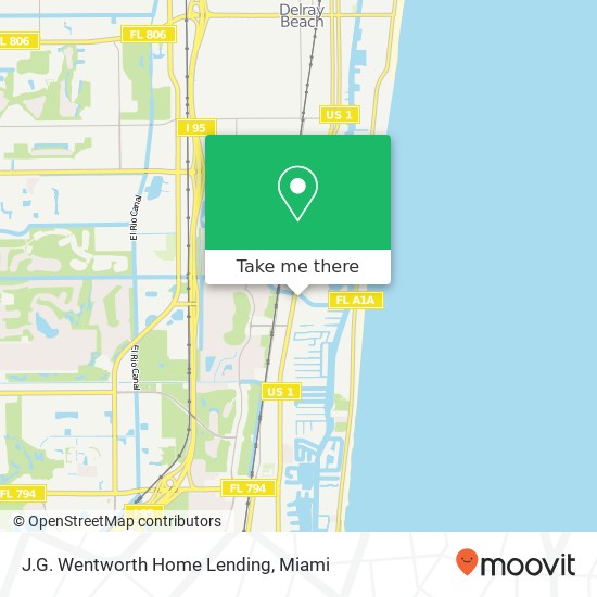 J.G. Wentworth Home Lending map