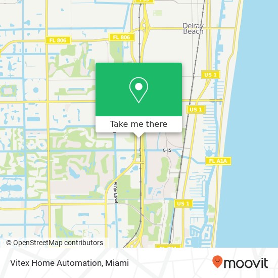 Vitex Home Automation map