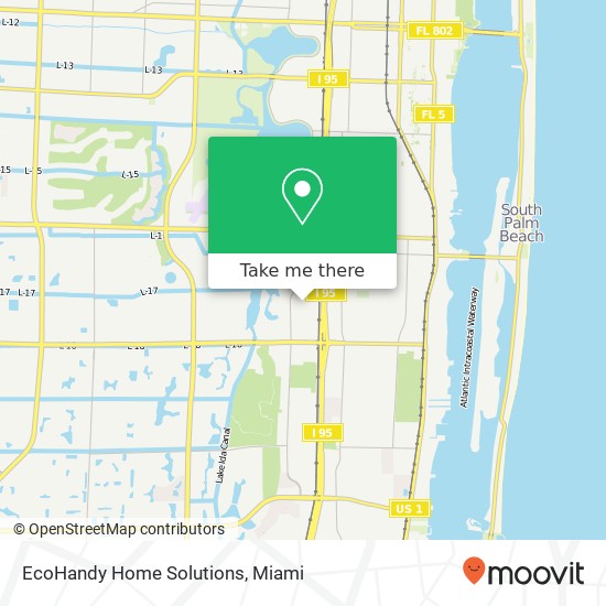 Mapa de EcoHandy Home Solutions