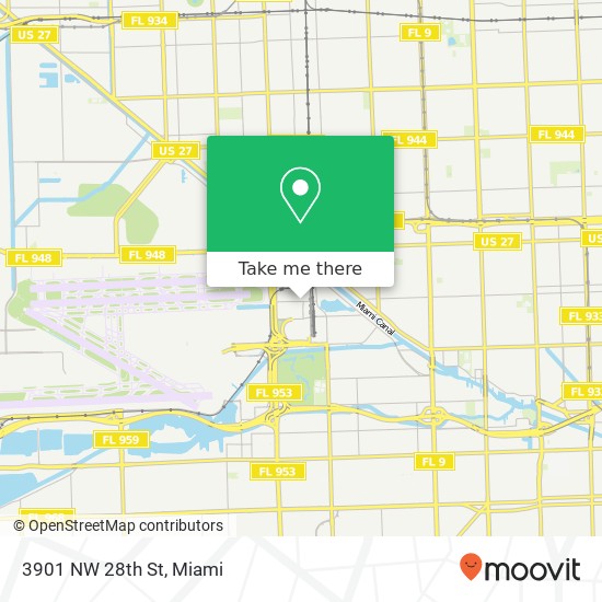 3901 NW 28th St map