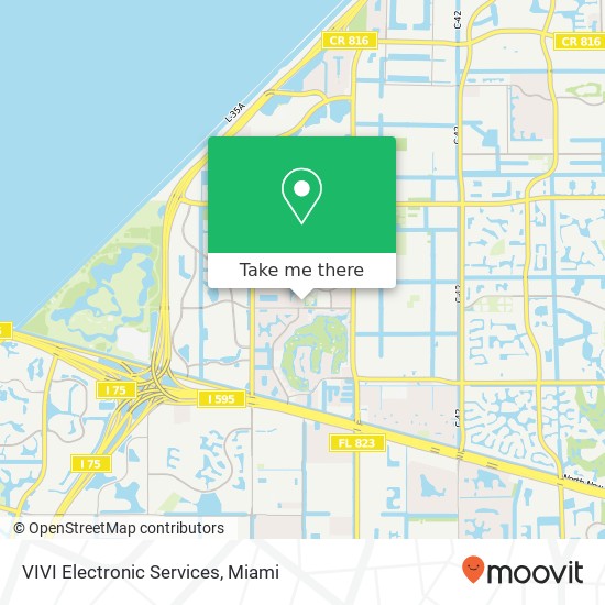 VIVI Electronic Services map