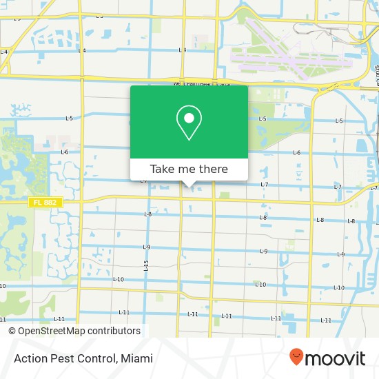 Mapa de Action Pest Control