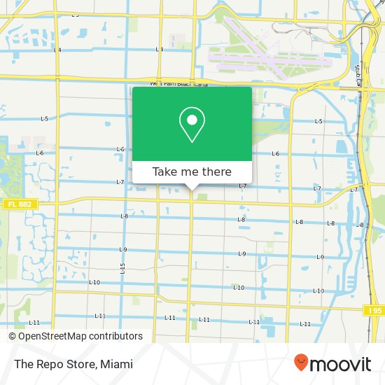 The Repo Store map