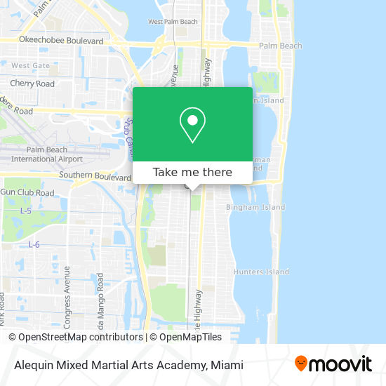 Alequin Mixed Martial Arts Academy map