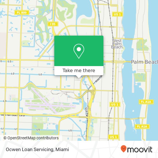 Ocwen Loan Servicing map