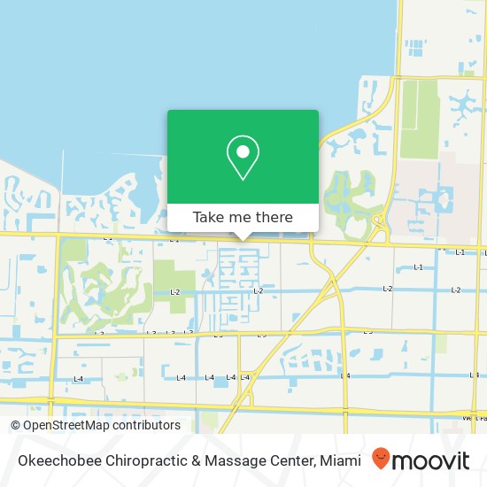 Okeechobee Chiropractic & Massage Center map