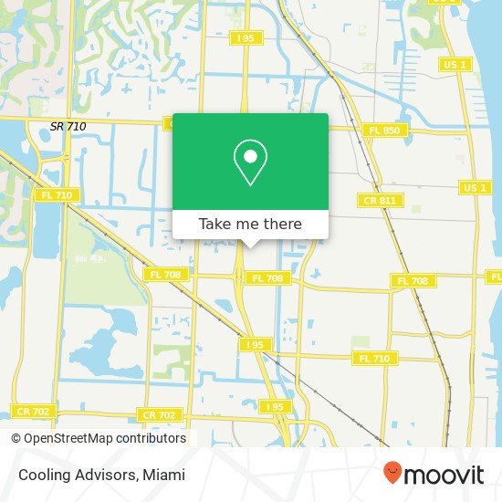 Cooling Advisors map