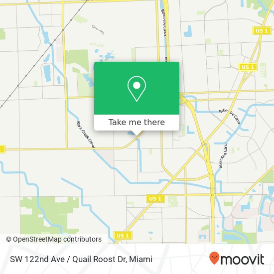 Mapa de SW 122nd Ave / Quail Roost Dr