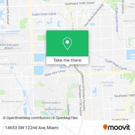 14653 SW 122nd Ave map