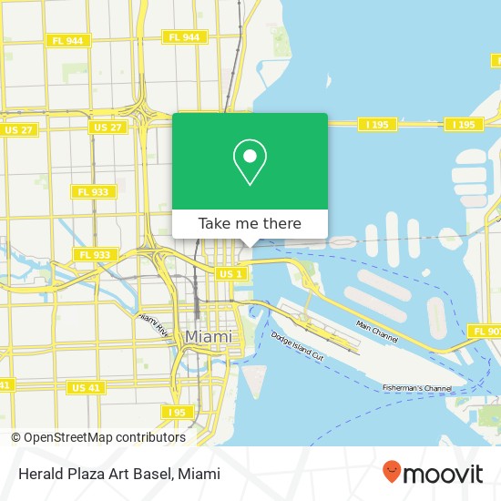 Herald Plaza Art Basel map