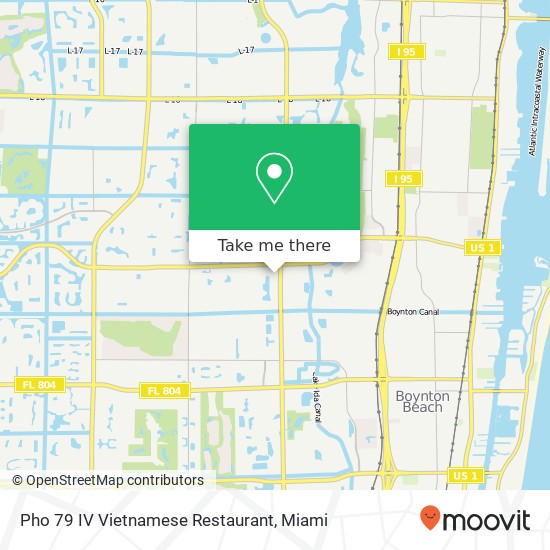 Mapa de Pho 79 IV Vietnamese Restaurant