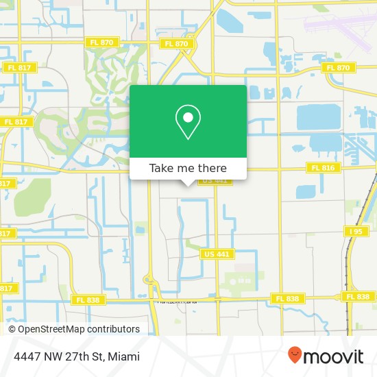 4447 NW 27th St map