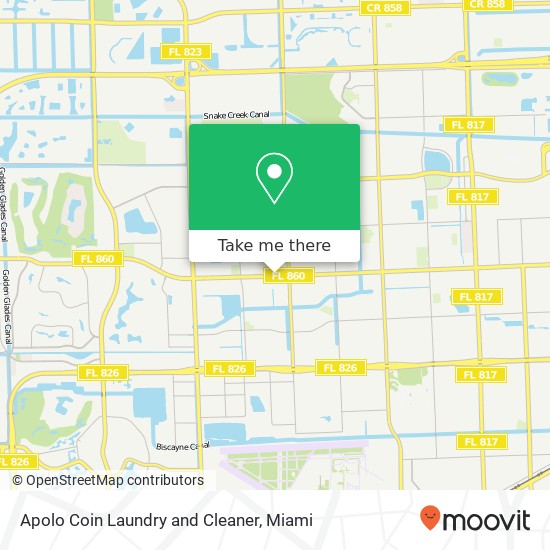Apolo Coin Laundry and Cleaner map