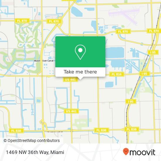 1469 NW 36th Way map