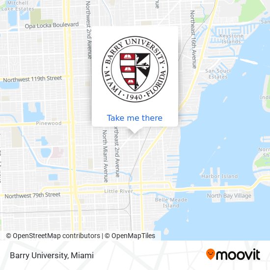 Barry University map