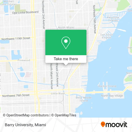 Barry University map