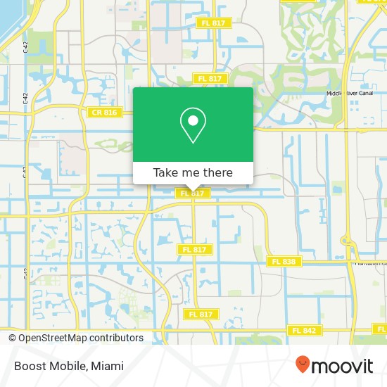 Boost Mobile map