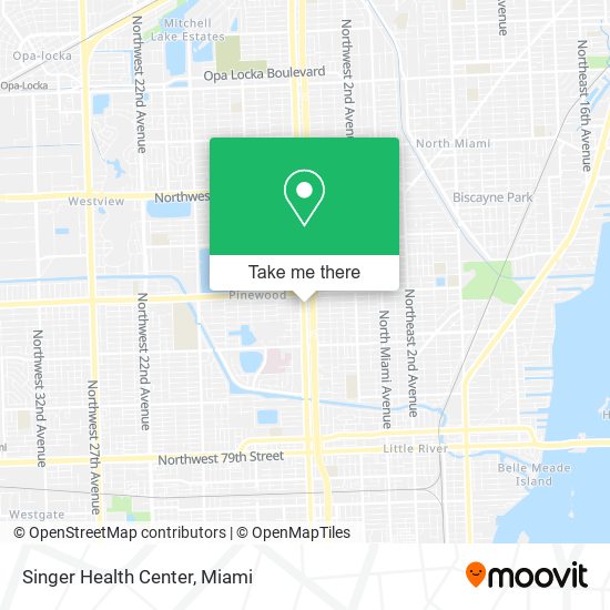 Mapa de Singer Health Center