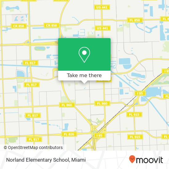 Norland Elementary School map